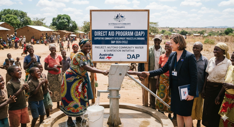 Australian Embassy Zimbabwe Direct Aid Program (DAP) 2026 (up to AUD80,000)