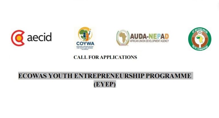 ECOWAS Youth and Women Entrepreneurship Programme (EYWEP) 2026