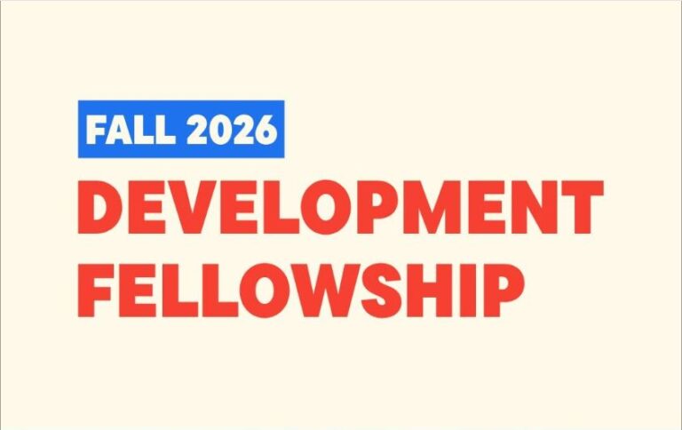 America’s Future Development Fellowship 2026