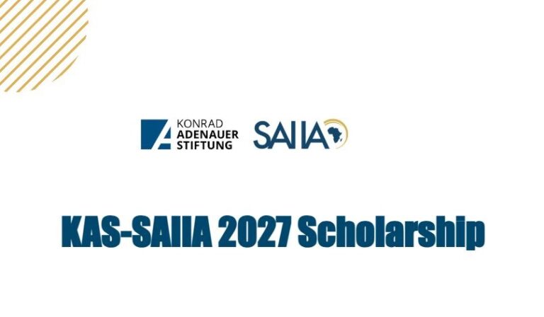 KAS-SAIIA Scholarships 2027