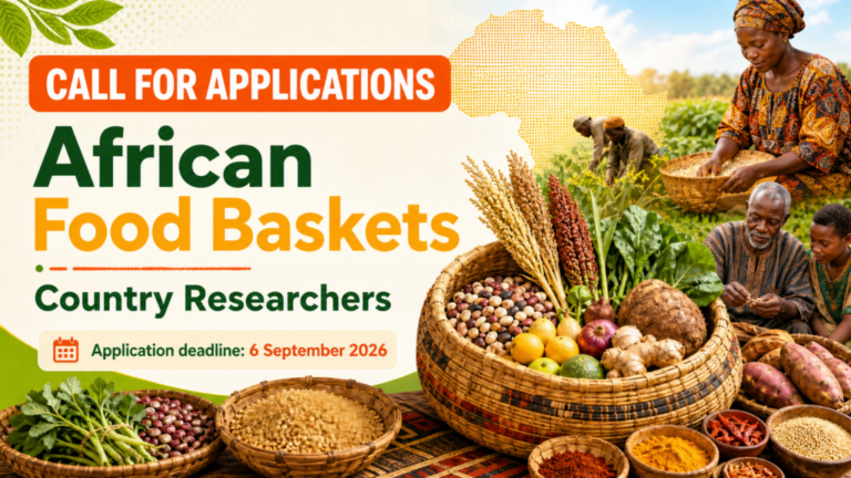 Call for Applications: African Food Baskets Country Researchers Program 2026