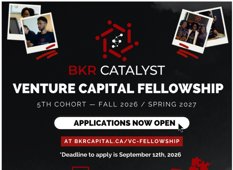 BKR VC Fellowship Program 2026-2027