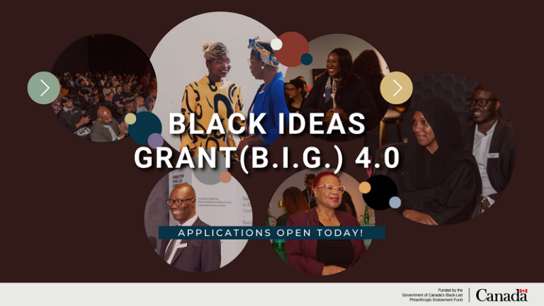 Black Ideas Grant (B.I.G.) 4.0 2026