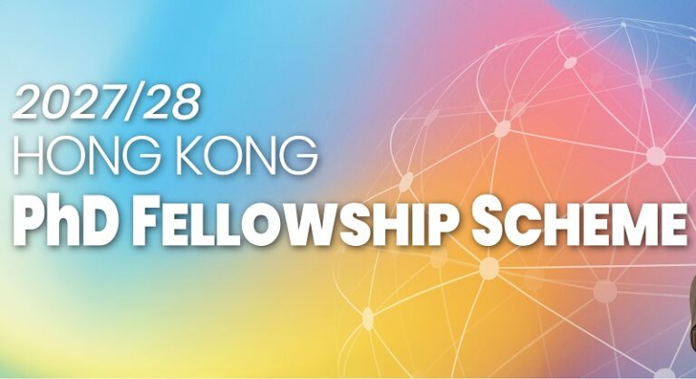 Hong Kong PhD Fellowship Scheme (HKPFS) 2027/2028
