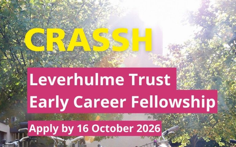 Leverhulme Trust Early Career Fellowships 2026 for Researchers (Salaried)