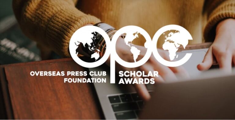 Overseas Press Club Foundation Scholar Awards 2027