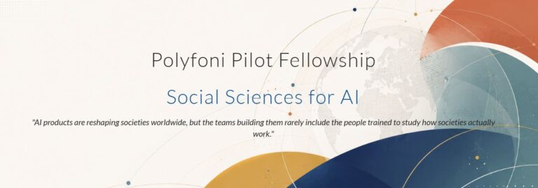 Polyfoni Social Sciences for AI Fellowship 2026-2027