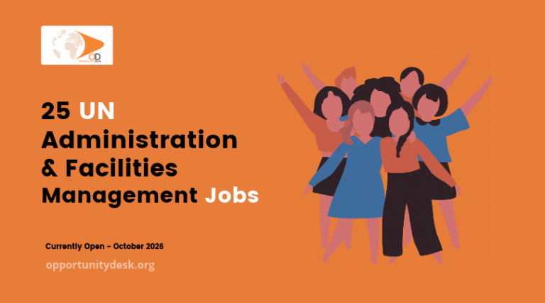 25 UN Administration and Facilities Management Jobs Currently Open – October 15, 2026