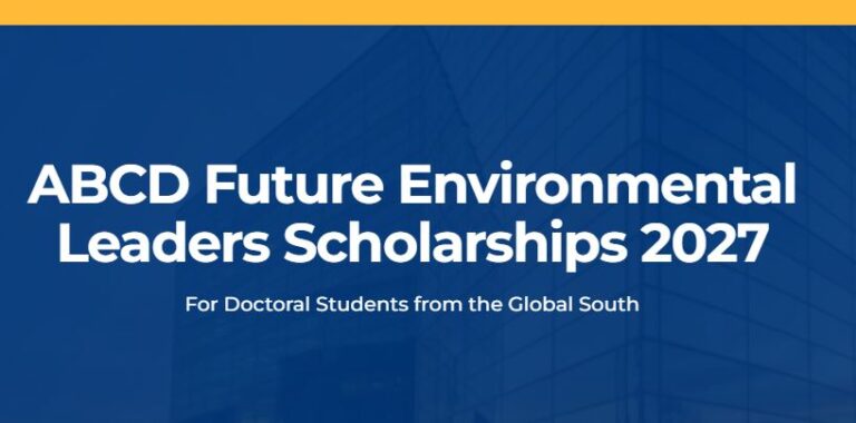 ABCD Future Environmental Leaders Scholarships 2027