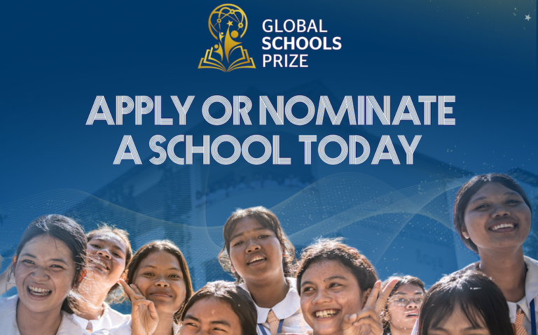 Global Schools Prize 2027 ($500,000 prize)
