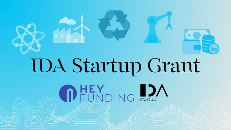 IDA Startup Grant 2026-2027 (DKK 25,000 prize)