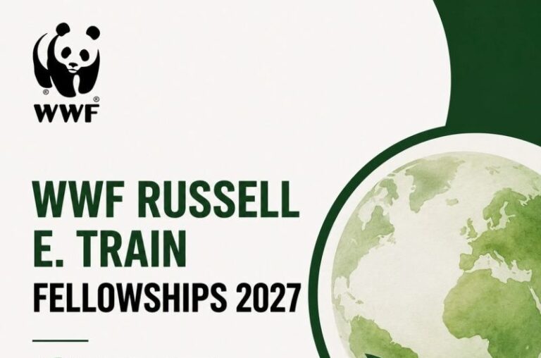 WWF Russell E. Train Fellowships 2027 (up to $15,000)
