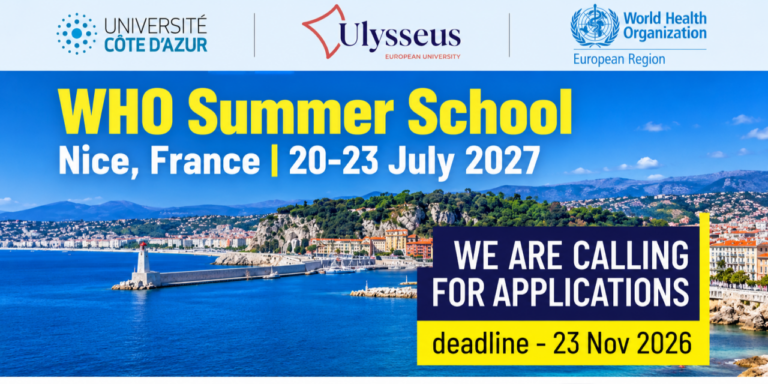 World Health Organisation (WHO) Summer School 2027